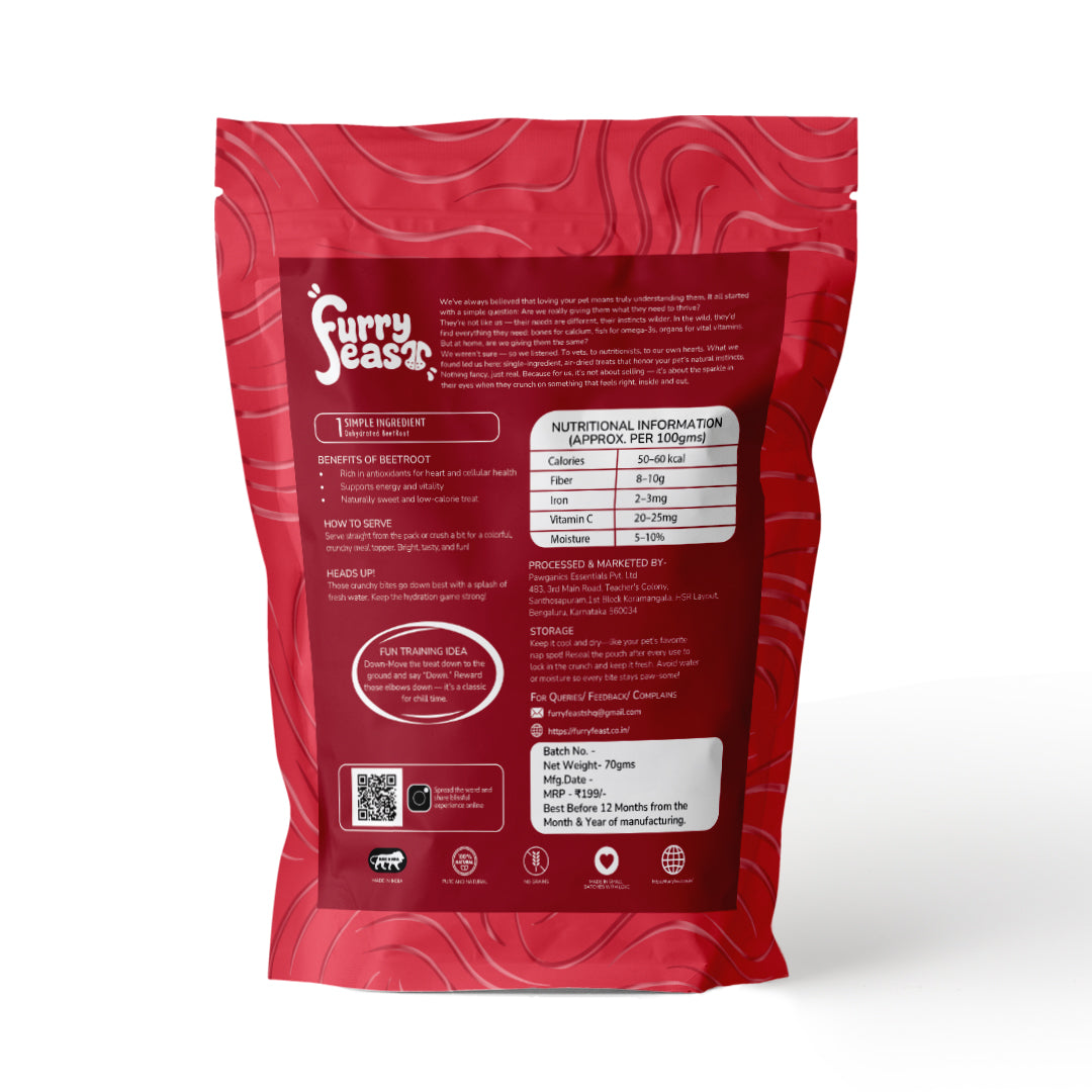 HeartBeets – Beetroot Chips