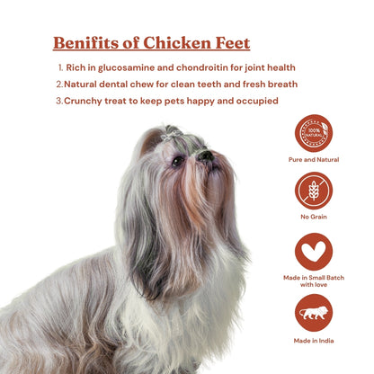 Feety Treats – Chicken Feet (10 pcs/100 gram)