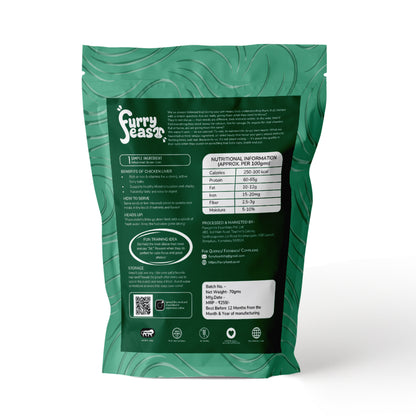 Immune Bites – Chicken Liver Jerky (70G)